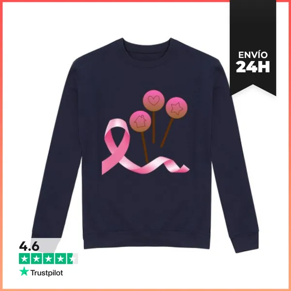 Sudadera Unisex En Octubre Usamos Cáncer De Dalgona Ros
