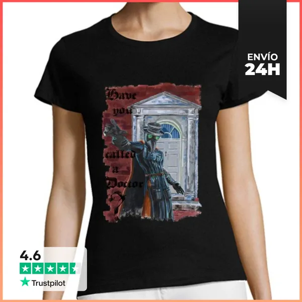 Camiseta Mujer Clásica Doctor Plaga, Chica LaTostadora