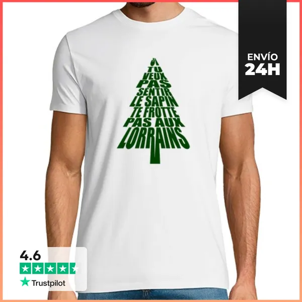 Camiseta Hombre Clásica Abeto De Vosgos LaTostadora