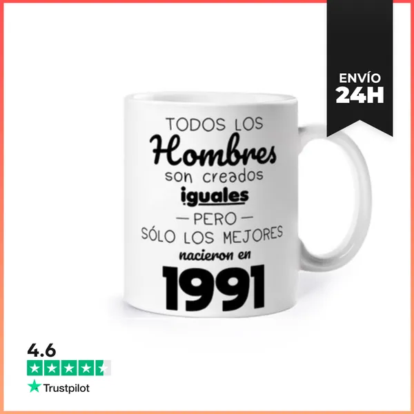 Taza Los Mejores Nacieron En 1991 LaTostadora