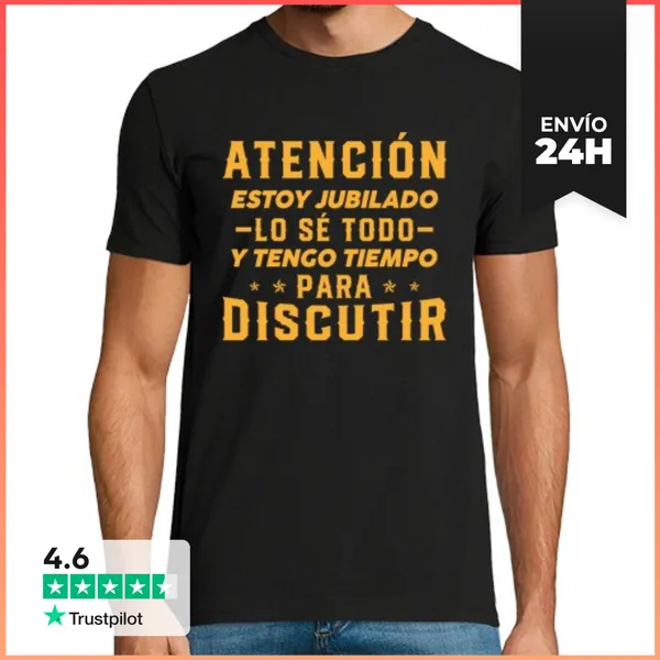 Camiseta Hombre Clásica Soy Un Abuelo Profesional Jubilación