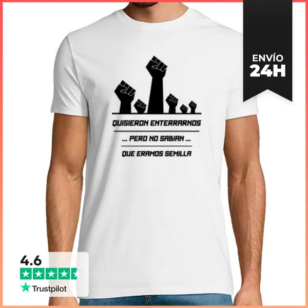 Camiseta Hombre Clásica Proverbio Mexicano LaTostadora