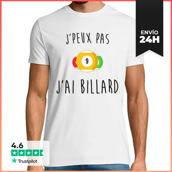 Camiseta Hombre Clásica Jpeux No I Piscina LaTostadora