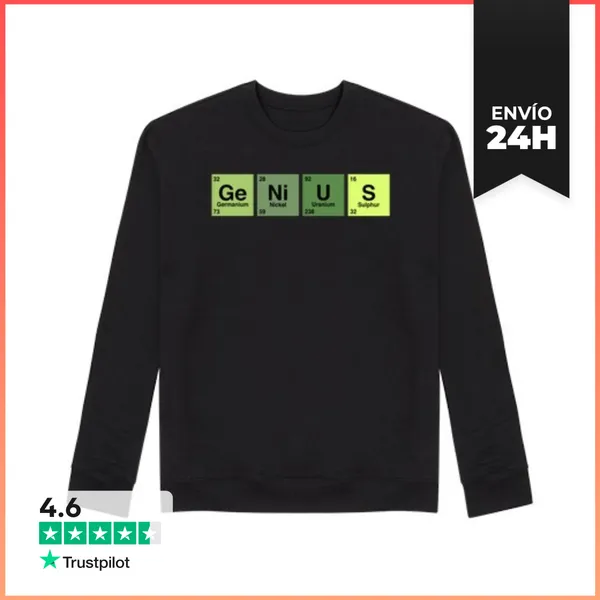 Sudadera Unisex Genius LaTostadora