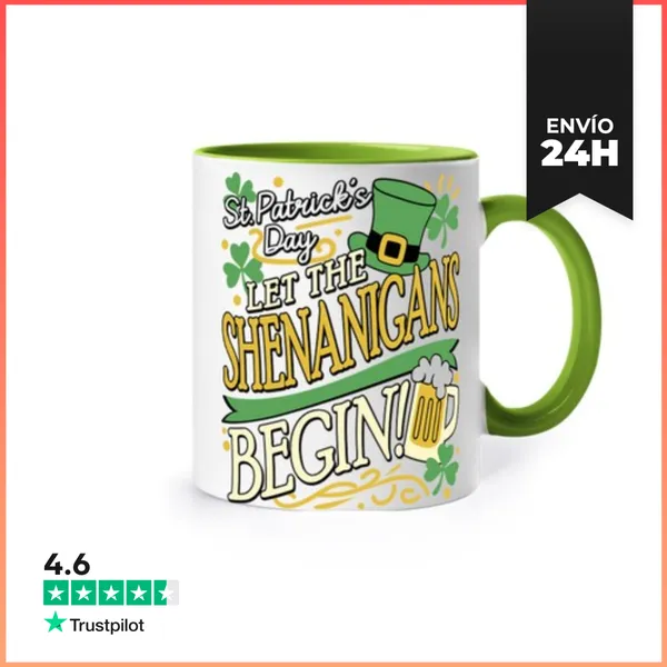 Taza De Colores Let The Shenanigans Begin LaTostadora