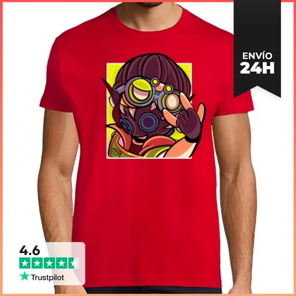 Camiseta Hombre Clásica Octane Verde LaTostadora