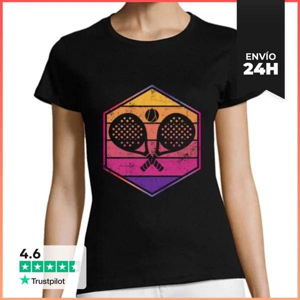 Camiseta Mujer Clásica Padel LaTostadora