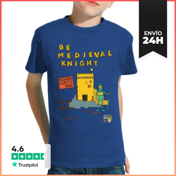 Camiseta Clásica Para Niños Ser Caballero Medieval | Niños De