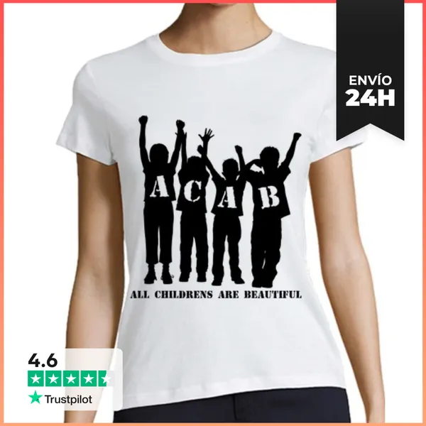 Camiseta Mujer Clásica ACAB LaTostadora