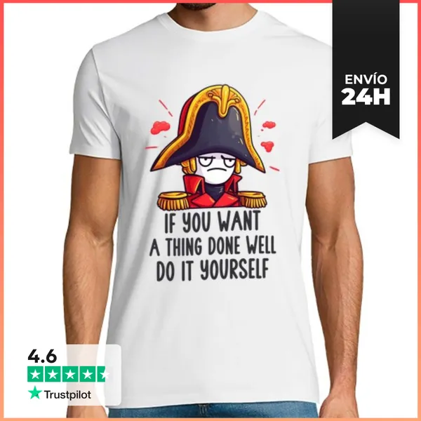 Camiseta Hombre Clásica Napoleón LaTostadora
