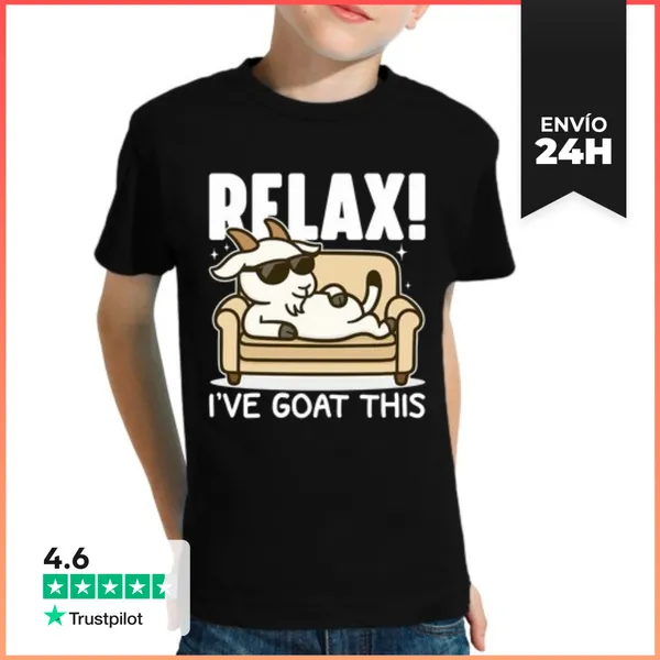 Camiseta Clásica Para Niños Relájate Tengo Esto LaTostadora