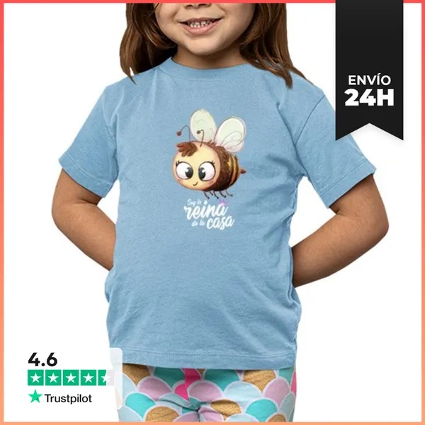 Camiseta Clásica Para Niños La Reina De La Casa LaTostadora