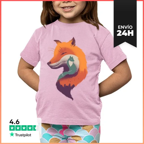 Camiseta Clásica Para Niños Brisa Foxy LaTostadora
