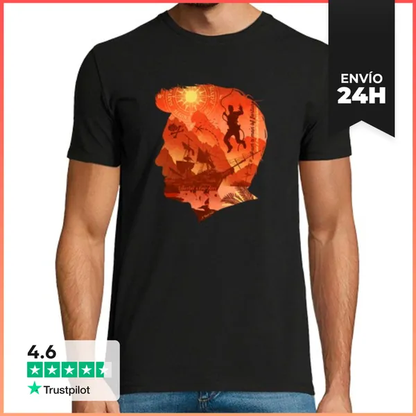 Camiseta Hombre Clásica Last Adventure - Camiseta Hombre