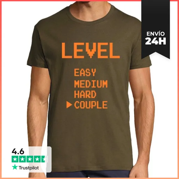 Camiseta Hombre Clásica Nivel LaTostadora