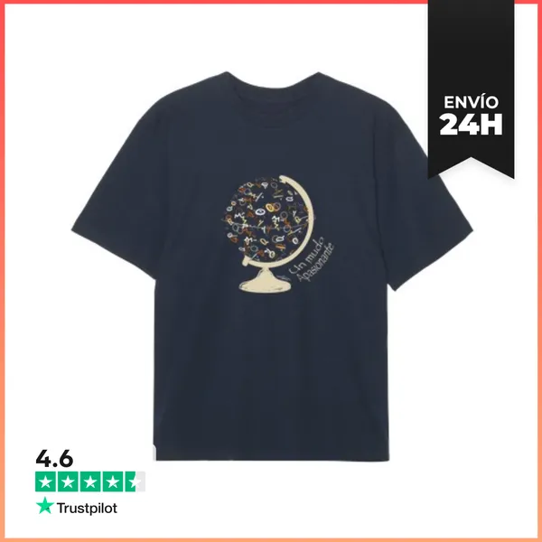 Camiseta Oversize Mundo 2 LaTostadora