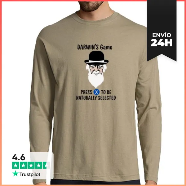 Camiseta Hombre Manga Larga Diseño 4758169 LaTostadora