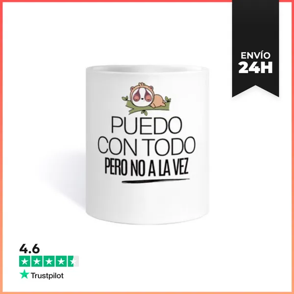 Taza Puedo Con Todo LaTostadora