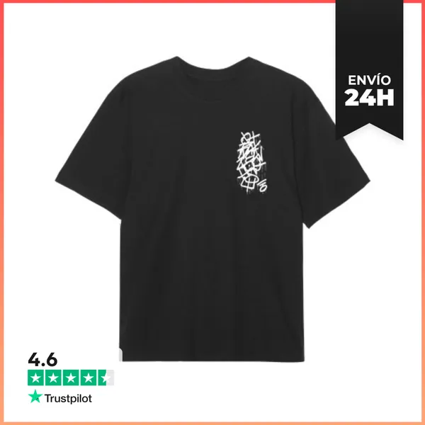 Camiseta Oversize Urban Lettering LaTostadora