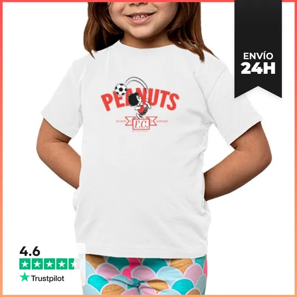 Camiseta Clásica Para Niños Marcy Peanuts FC LaTostadora