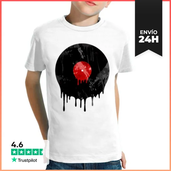 Camiseta Clásica Para Niños Vinyl LaTostadora