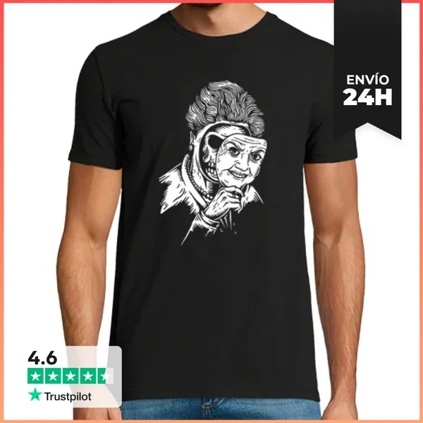 Camiseta Hombre Clásica La Ha Escrito Un Crimen - Ha Escrito Un