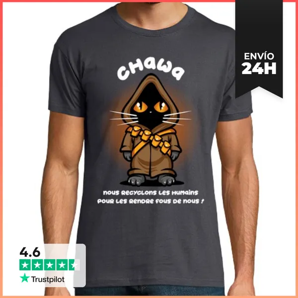 Camiseta Hombre Clásica Chawa LaTostadora
