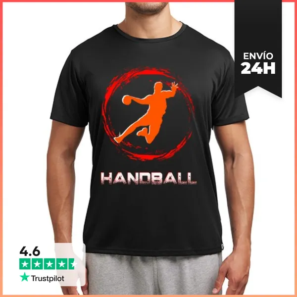 Camiseta Deportiva Hombre Diseño 4611769, Handball LaTostadora