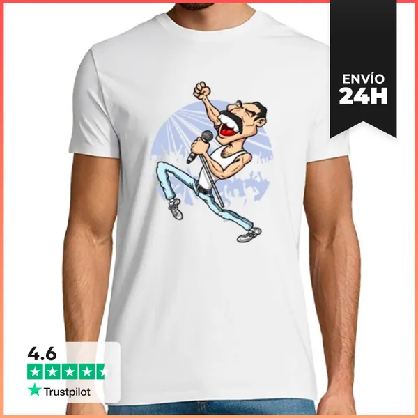 Camiseta Hombre Clásica BOHEMIAN SINGER LaTostadora