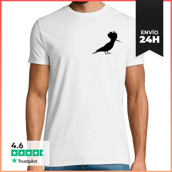 Camiseta Hombre Clásica Escudo De Abubilla (Hombre) LaTostadora