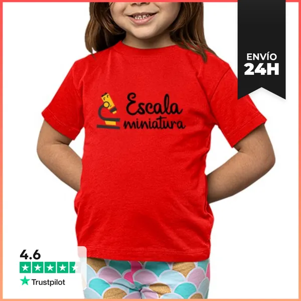 Camiseta Clásica Para Niños Escala Miniatura LaTostadora