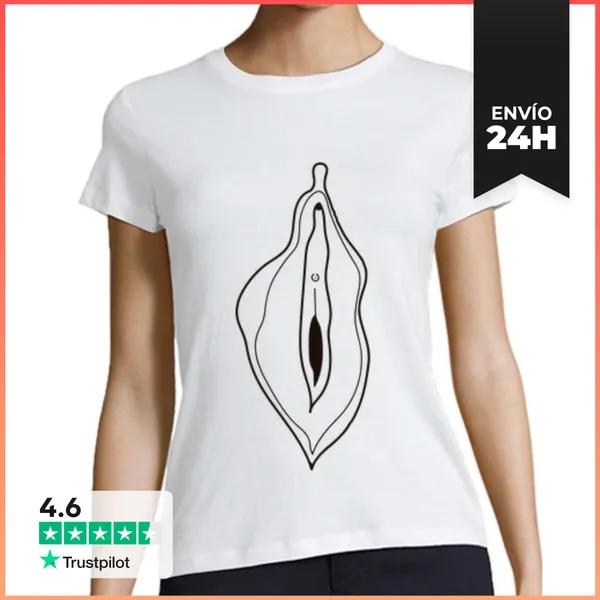 Camiseta Mujer Clásica Coño LaTostadora