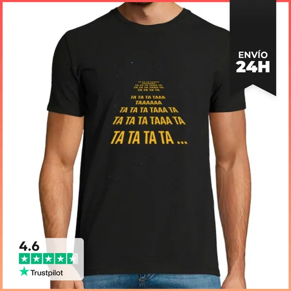 Camiseta Hombre Clásica Tatatataaaa LaTostadora