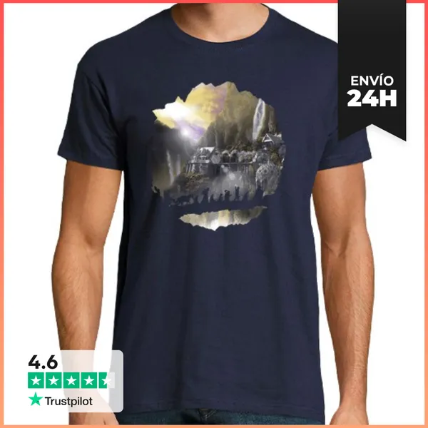 Camiseta Hombre Clásica The Fellowship LaTostadora