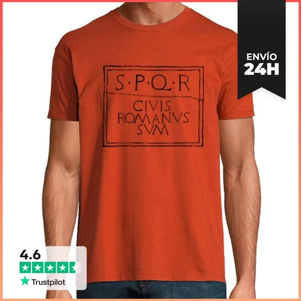 Camiseta Hombre Clásica SPQR HC LaTostadora