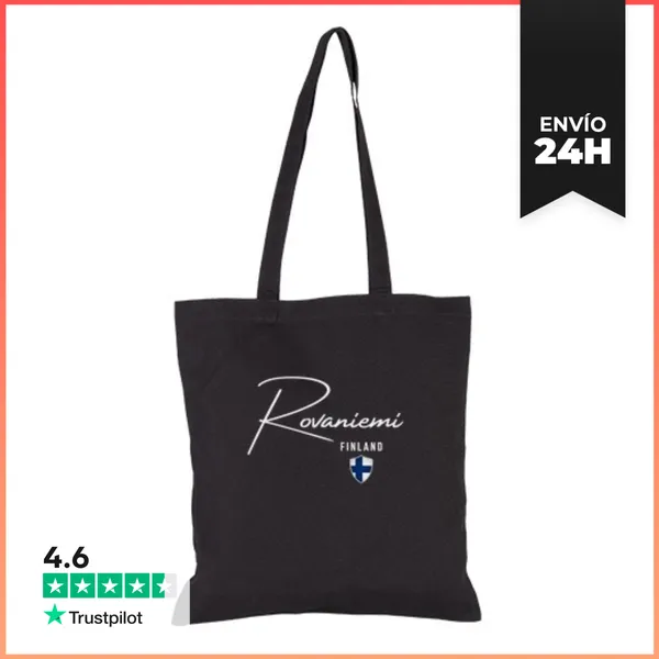 Bolsa De Tela Rovaniemi Finlandia, Amo Rovaniemi LaTostadora