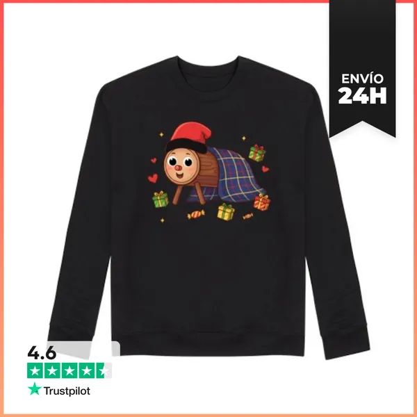 Sudadera Unisex Caga Tió De Nadal LaTostadora