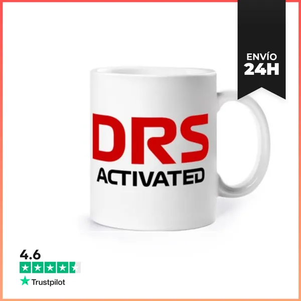 Taza DRS ACTIVATED F1 LaTostadora