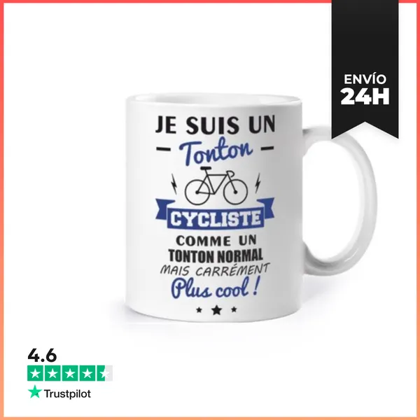 Taza Tío Ciclista Tío Divertido Regalo De Ci LaTostadora