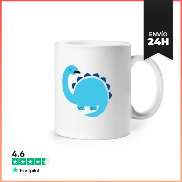 Taza NOMBRE El Mejor Papasaurus LaTostadora