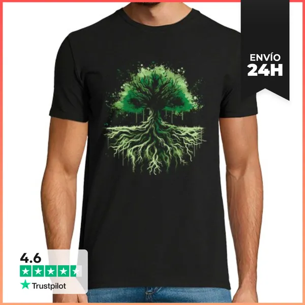 Camiseta Hombre Clásica Dream Tree LaTostadora