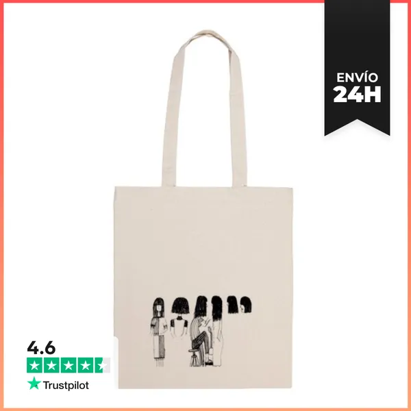 Bolsa De Tela PELOS LOCOS AMIGOS - Bolso LaTostadora
