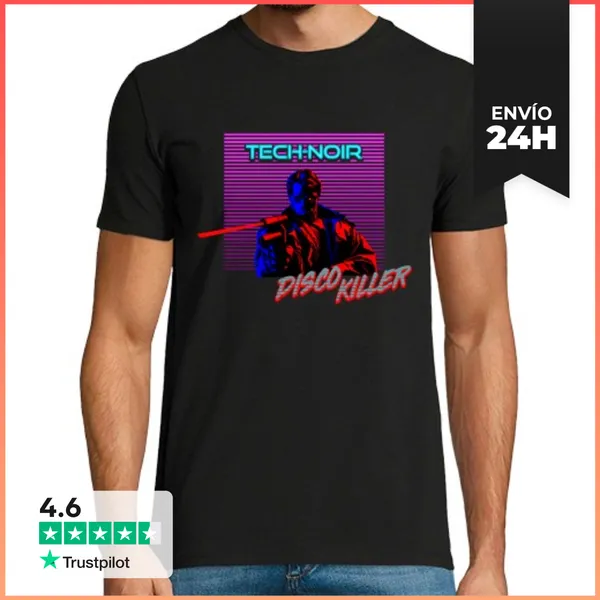 Camiseta Hombre Clásica Disco Killer LaTostadora