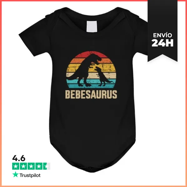 Body Bebé Bebesaurio LaTostadora