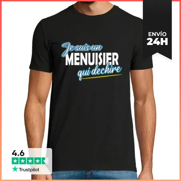 Camiseta Hombre Clásica Humor De Regalo De Carpintero LaTostadora