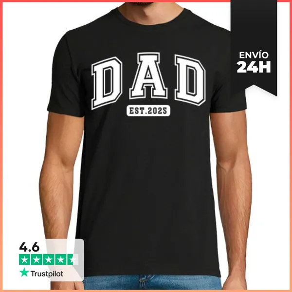 Camiseta Hombre Clásica DAD EST 2025 LaTostadora