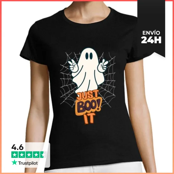 Camiseta Mujer Clásica Solo Hazlo Asustar LaTostadora