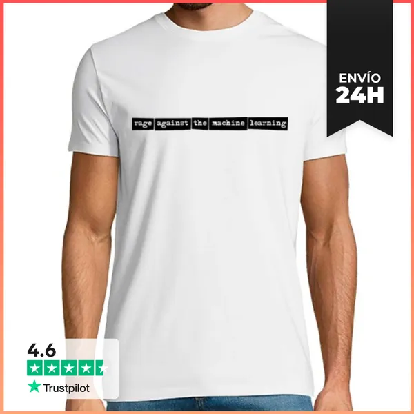 Camiseta Hombre Clásica Rage Against The Machine Learning
