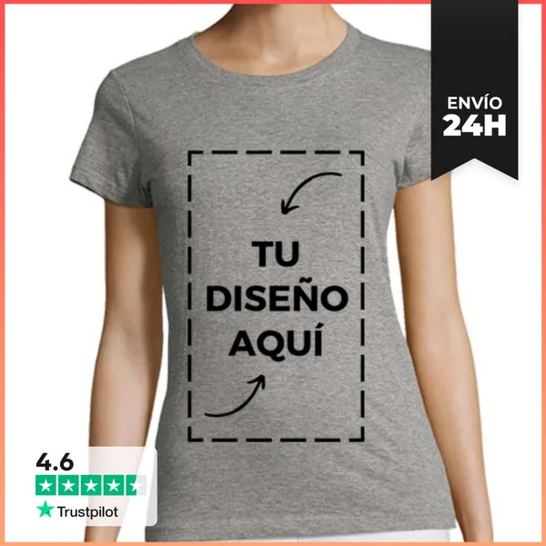 Camiseta Mujer Clásica Camiseta Mujer Personalizada LaTostadora