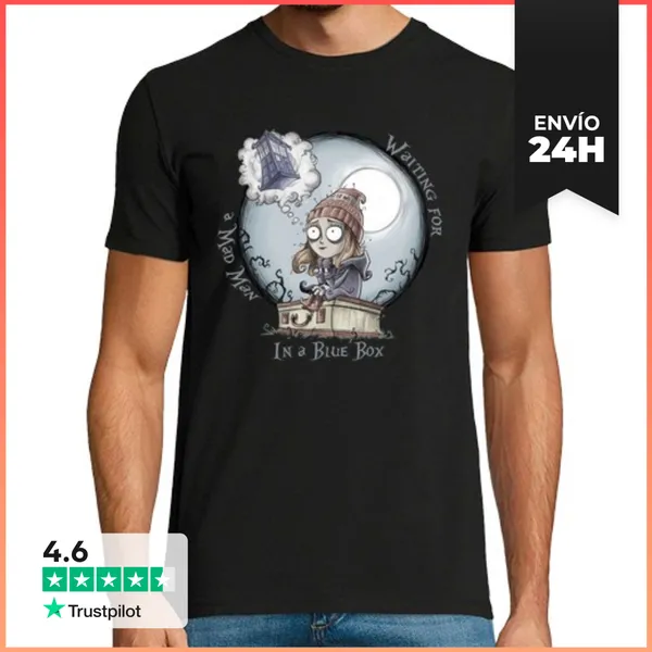 Camiseta Hombre Clásica The Girl Who Waited LaTostadora